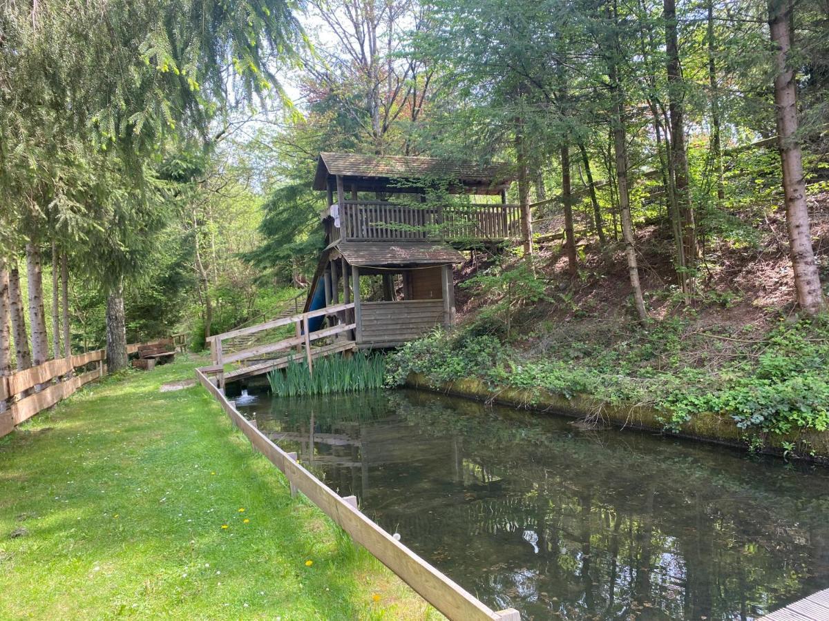Hotel-Restaurant Theis-Muehle Biersdorf Exterior foto